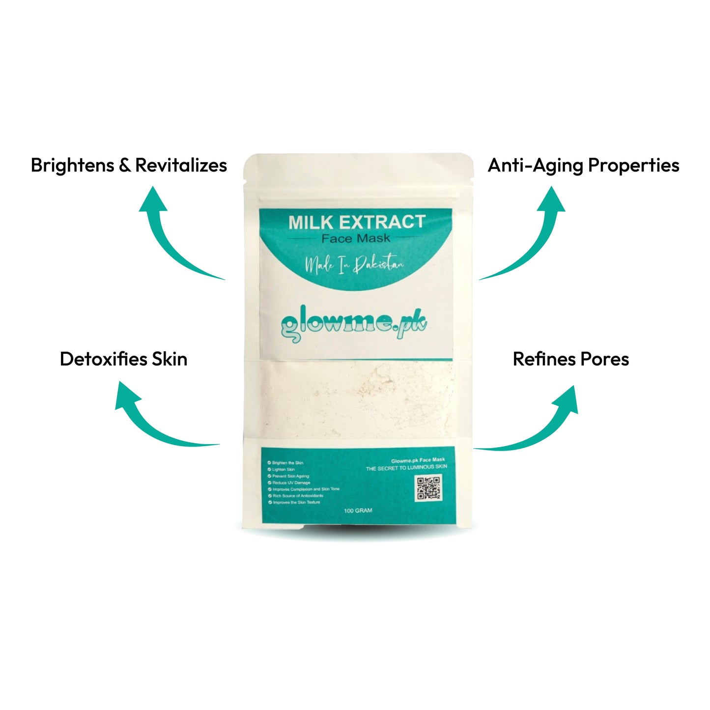 Milk Extract Face Mask Glow & Bright Skin